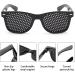 Buy MISFUN Pinhole Glasses - 2 Pack Black Grid Glasses for Eye Training & Relaxation - Foldable Lattice Design Perfect for Vision Improvement - Buy Online on GoSupps.com