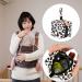 Toddmomy Leopard Print Leather Pacifier Holder Case | Stylish Storage for Toddlers & Small Children | Perfect for Diaper Bags & Strollers - Buy Online on GoSupps.com