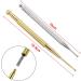 Point Search Acupressure Pen Set - Stainless Steel & Brass Meridian Pencil for Home & Spa - 2 Pieces | Best Acupuncture Massage Tools - Buy Online on GoSupps.com