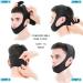 Neomen Adjustable Stop Snoring Chin Strap - Comfortable Snoring Solution in Black - Buy Online on GoSupps.com