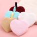 Heart Shaped Microfiber Makeup Remover Pad (blue)