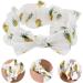 Lurrose Women's Pineapple Pattern Hair Band | Sweet Fruits Forehead Ligaments | Cosmetic Headgear for Girls | Face Wash Headband (White) - Buy Online on GoSupps.com