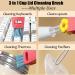 2024 New 3 in 1 Cup Lid Cleaning Brush Portable Cleaning Brush Mini Rotating Brush Head Crevice Cleaning Brush for Bottle Gap Tight Spaces Cup Home Kitchen Cleaning Tools (A-5PC) - Buy Online on GoSupps.com