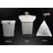 Feisco 4 Gallon Strong Drawstring Trash bag Garbage Bag Bin Liner 100 Counts for Home Office Car (White 4 Gallon) White 100 count (Pack of 1) - Buy Online on GoSupps.com