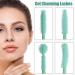4 Silicone Mascara Brushes Eyelash Comb Set | 48 Pcs Mint Green Grooming Tool for Lashes & Brows - Buy Online on GoSupps.com