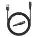 uijino USB Charging Cable Compatible with AMULISS Professional Mens Hair Clippers 5V Charger for AMULISS Zero Gapped Cordless Hair Trimmer 1 Cleaning Brush 3.3ft Power Cord