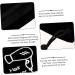 PLAFOPE 5 Pcs Purse Organizer Bags Hair Tool Bag Black Product Flannel Makeup Bag for Purse - Buy Online on GoSupps.com