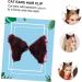 TOVINANNA 1 Pair Cat Ears Hairpin Plush Hair Clip Cat Ear Headwear Cat Ears Hair Clip Cat Ear Bobby Pin Adorable Headwear Cosplay Hair Clip Cat Ears Headdress Party Headdress - Buy Online on GoSupps.com