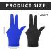 Buy BekeCidi 3-Finger Billiard Gloves | Snooker Gloves for Men & Women | Left & Right Hand | Black & Blue | Perfect for Billiard Training - Buy Online on GoSupps.com