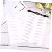 FOMIYES 6 Sheets Pairs Makeup Stickers Eyebrow Transfers Stickers Transfer Stickers 6d Bionic Cosmetic - Buy Online on GoSupps.com