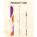 Eyebrow Pencil Tinted Brow Gel 2-in-1 Black Brown Liquid Brow Glue & Microblading Eyebrow Eyeliner Pen Fast Sculpt Fill in Eyebrows Long Lasting Waterproof Makeup Pen Eyebrow Filler for Women-01+02 Black+brown - Buy Online on GoSupps.com