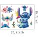 3D Lilo and Stitch Wall Stickers - Cartoon Wall Decals for Kids Room - 16.5X23.6 inch PVC Wall Decor - Buy Online on GoSupps.com