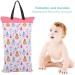 Hztyyier Hanging Wet Dry Cloth Diaper Bag 15.8x27.6inch - Large Capacity Reusable Diaper Pail Bag for Cloth Diapers or Laundry (#5) - Buy Online on GoSupps.com