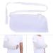 Adjustable Shoulder Sling Arm Immobilizer - Lightweight Breathable Support for Men & Women (White - Buy Online on GoSupps.com