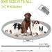 Dewel Shining Tick Collar for Dogs - Adjustable Waterproof Flea & Tick Prevention XL 63.5cm - Lightweight & Effective Vermin Control - Buy Online on GoSupps.com