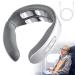 Massage device shoulder neck massage device with warmth muscle pain relief for the neck back shoulder legs feet relaxation gifts for men (a)