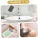 Baluue 4pcs Black Linen Soap Bag Bar Soap Bag Shower Foaming Bag Portable Soap Pouch Bar Soap Pouch Flax - Buy Online on GoSupps.com