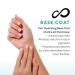 Hydrating Base Coat Treatment for Dry, Ridged Nails - Nail Conditioner Primer - 13.5 mL Clear Polish - Repair & Strengthen Fingernails - 1 Unit - Buy Online on GoSupps.com