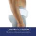 Hernia Truss Inguinal Support Belt for Men - Left/Right Side, Post Surgery Inguinal Hernia Relief, Adjustable Waist Strap 86/110cm - Buy Online on GoSupps.com