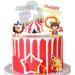 JeVenis Circus Cake Decoration Circus Cake Topper Carnival Birthday Cake Decorations Circus Birthday Party Supplies Circus Baby Shower Decoration - Buy Online on GoSupps.com