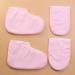 Homoyoyo 2 Paires Mitaines de Paraffine et Housse pour Bain Isolants pour Soins Chaleur Lavables et Ajustables Rose - Buy Online on GoSupps.com