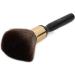 Neck Duster Brush Broken Hair Sweep Brush lengthy Handle Neck Face Cleaning Hairbrush Soft Bristles Tools for Salon The bristles can be washed for barber shops and hair salons. (Black) - Buy Online on GoSupps.com