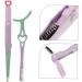 MERRYHAPY 1 Set False Eyelash Auxiliary Tool Tweezers Eyelash Clips Eyelash Applicator Lash Clip with Comb Eyelash Comb Beauty Accessories Stainless Steel - Buy Online on GoSupps.com
