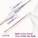 Palarn Dual Head Spring Ear Cleaner | Stainless Steel Ear Pick | Wax Removal Tool 2PC - Silver - Buy Online on GoSupps.com