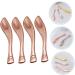 Outanaya 4pcs Face Cream Scoop Eye Cream Scoop Makeup Beauty Spoons Cosmetic Cream Scoops Rose Gold Metal - Buy Online on GoSupps.com