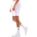 Sportkind Boys & Men Ultralight Tennis & Padel Training Shorts - Breathable Elastic UV Protection - 146 White - Buy Online on GoSupps.com