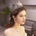 Baroque Queen Crystal Crown and Tiara - Silver COCIDE Women's Headband for Bride, Bridesmaids, Halloween Costume | Mermaid Princess Tiaras Hair Accessories - Clear+Silver - Buy Online on GoSupps.com