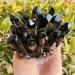 Hot Quartz Cluster Natural Cairngorm s Flowers Smoky Quartz ClusterCan be Used for (Size : 300-400g) JZIGTDEM (Size : 700-800g) - Buy Online on GoSupps.com