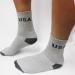 ATB 4 Pairs Men's Athletic USA Cushioned Crew Socks Grey | Premium Cotton | Size 10-13 - Buy Online on GoSupps.com