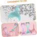 FOMIYES 5pcs Mascara Brush Stickers Makeup Stencil Multi- Women Silicone Eyeliner Miss Simple Splitter 1 count (Pack of 1) Bluex5pcs - Buy Online on GoSupps.com