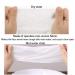 Ouukaide 2-Pack 100% Soft Cotton Manual Towels - Removable Disposable Multi-Purpose Face Towels for Makeup Removal & Cleansing - Buy Online on GoSupps.com