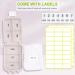 Portable Pill Organizer - Travel-Friendly 8 Compartment Pill Case for Vitamins & Medication - Beige - Buy Online on GoSupps.com