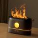 Flame-Air Diffuser Humidifier | Essential Oil Aroma Therapy | Auto-Off Function for Home & Office (Black) - Buy Online on GoSupps.com