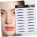 4pcs Eyebrow Stickers Waterproof Eyebrows Eyebrow Grooming Stickers Imitation Eyebrow Tool Modify 4d - Buy Online on GoSupps.com