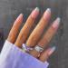 Sethexy short square false nails French press on nails 24pcs acrylic nails to stick on for women and girls
