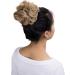 Women Messy Hair Scrunchy Scrunchie Bun Up Do Hair Piece Hair Ribbon Ponytail Hair Extensions Wavy Messy Sandy Blonde to Bleach Blonde - Buy Online on GoSupps.com