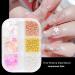 DIY Manicure Jewelry Acrylic Decor Crystal Caviar Beads Five Petal Flower Resin Candy Color Nail Rhinestones(D) - Buy Online on GoSupps.com