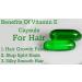 50 Evion Capsules 400mg - Vitamin E for Glowing Face, Strong Hair, Acne & Nails - Skin Health Supplement - Buy Online on GoSupps.com