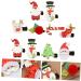 Beaupretty 24 Sets Christmas Suit Hairpin Hair Decor Hair Claw Clips for Women Ladies Hat Christmas Hair Xmas Headpiece Xmas Hair Accessories Party Hair Clips Christmas Hair Accessories Cloth - Buy Online on GoSupps.com