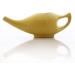 2activelife Porcelain Ceramic Neti Pot with Salt - 225ml Capacity - Crackle Yellow - Nasal Cleansing Sinus - Buy Online on GoSupps.com