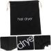 FOMIYES 1pc Hair Dryer Storage Bag Embroidery Tools Hair Dryer Bags Drawstring Bag Hair Blower Storage Bag - Buy Online on GoSupps.com