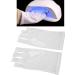 LED Nail Art Curing Lamp Anti UV Glove Skin Care Glove for Nail Dryers Beauty Personal Care Protection Nail Art Gloves Accessories Tool 1 Pair(White) - Buy Online on GoSupps.com