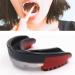 Verdant Touch Athletic Mouthguard | Slim Fit Tooth Protection for Boxing & Soccer | Impact Resistance & Shock Absorption - Black/Red - Buy Online on GoSupps.com