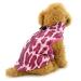Pegasus winter coat for dogs Clothing for cats jacket chihuahua dackel with dishes hoop d ring warm pet clothing down vest for puppy padded windproof cold weather leopard m leopard