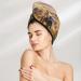 Super Absorbent Microfiber Hair Towel for Women - Quick Dry Coral Velvet Wrap for Long Curly & Thick Hair - Buy Online on GoSupps.com