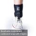 Ossur Foot-Up Drop Foot Brace | AFO for Drop Foot Support - Lightweight & Adjustable Wrap for All-Day Comfort | Breathable Material for Walking | Black Large - Buy Online on GoSupps.com